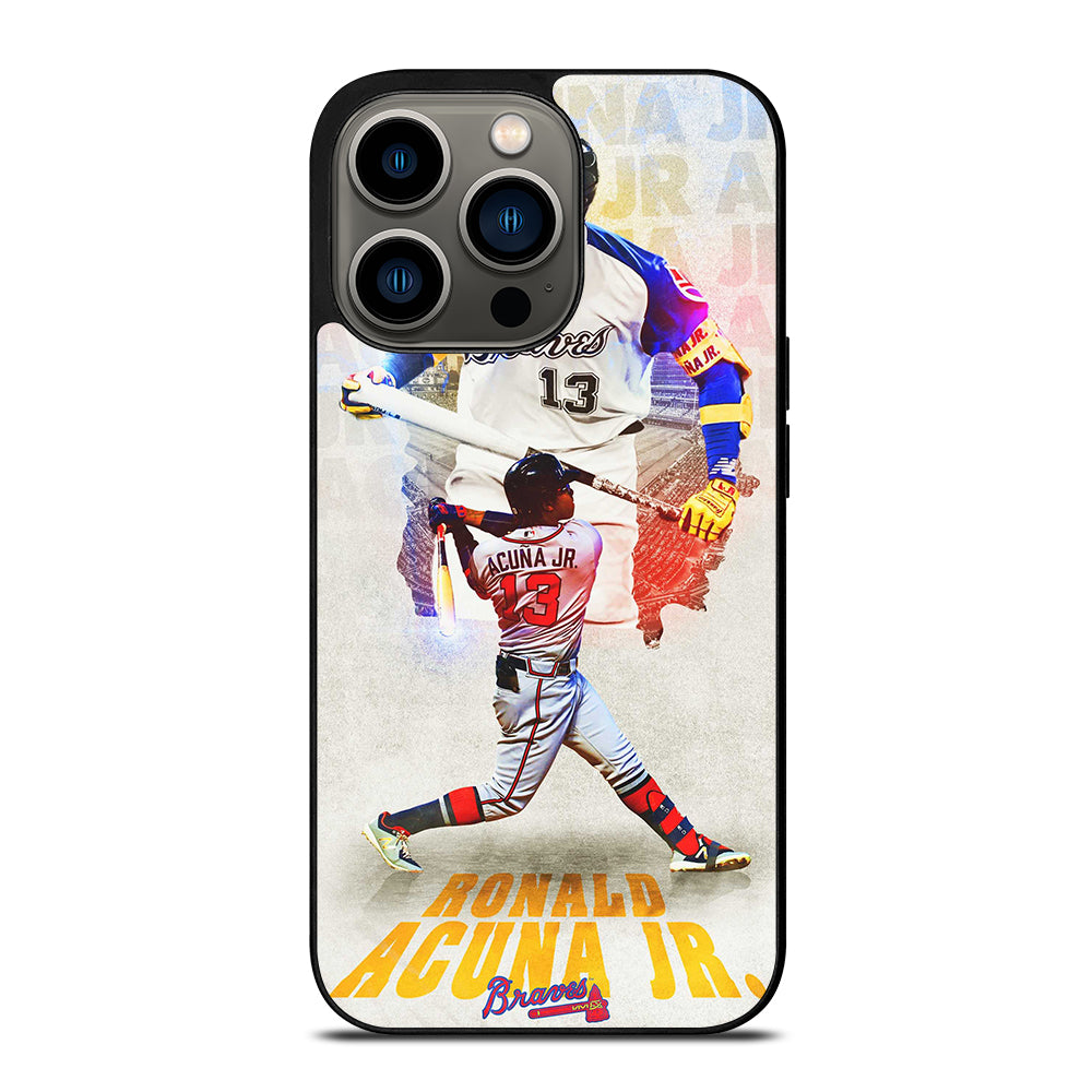 ACUNA JR ATLANTA BRAVES NBA iPhone 13 Pro Case Cover