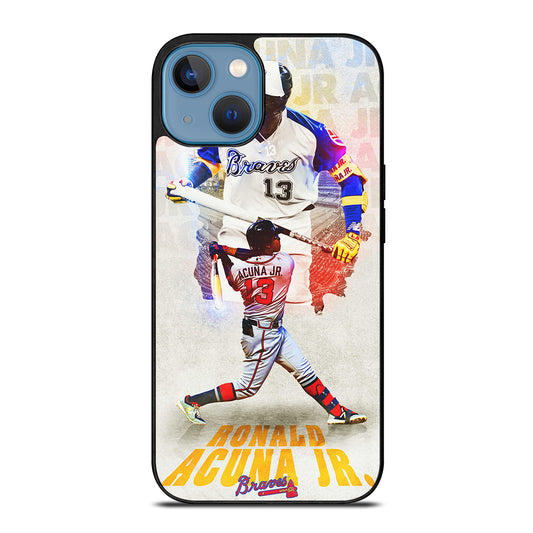 ACUNA JR ATLANTA BRAVES NBA iPhone 13 Case Cover