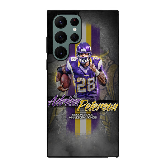 ADRIAN PETERSON 28 FOOTBALL Samsung Galaxy S22 Ultra Case Cover