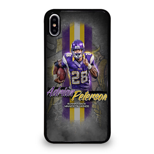 ADRIAN PETERSON 28 FOOTBALL iPhone XS Max Case Cover