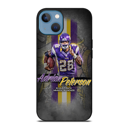 ADRIAN PETERSON 28 FOOTBALL iPhone 13 Case Cover