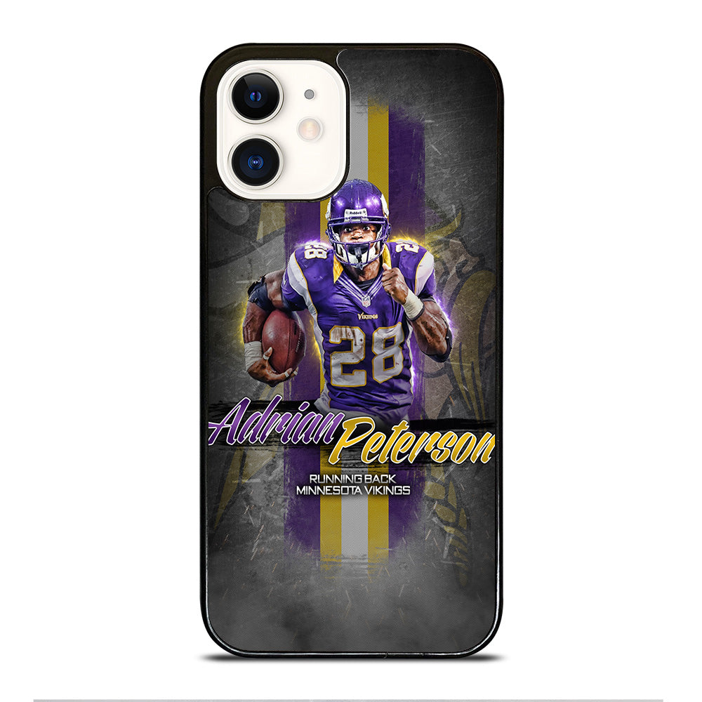 ADRIAN PETERSON 28 FOOTBALL iPhone 12 Case Cover