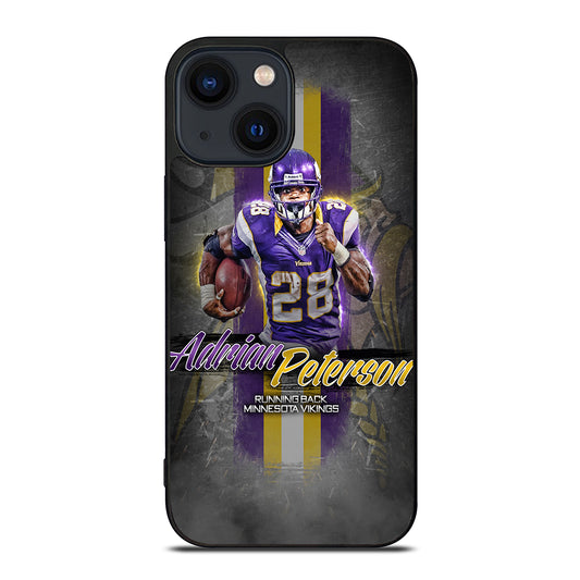 ADRIAN PETERSON 28 FOOTBALL iPhone 14 Plus Case Cover