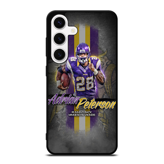 ADRIAN PETERSON 28 FOOTBALL Samsung Galaxy S24 Case Cover
