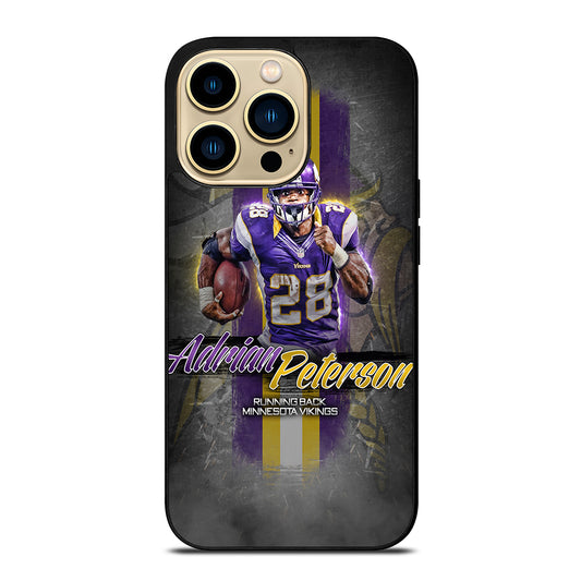 ADRIAN PETERSON 28 FOOTBALL iPhone 14 Pro Max Case Cover