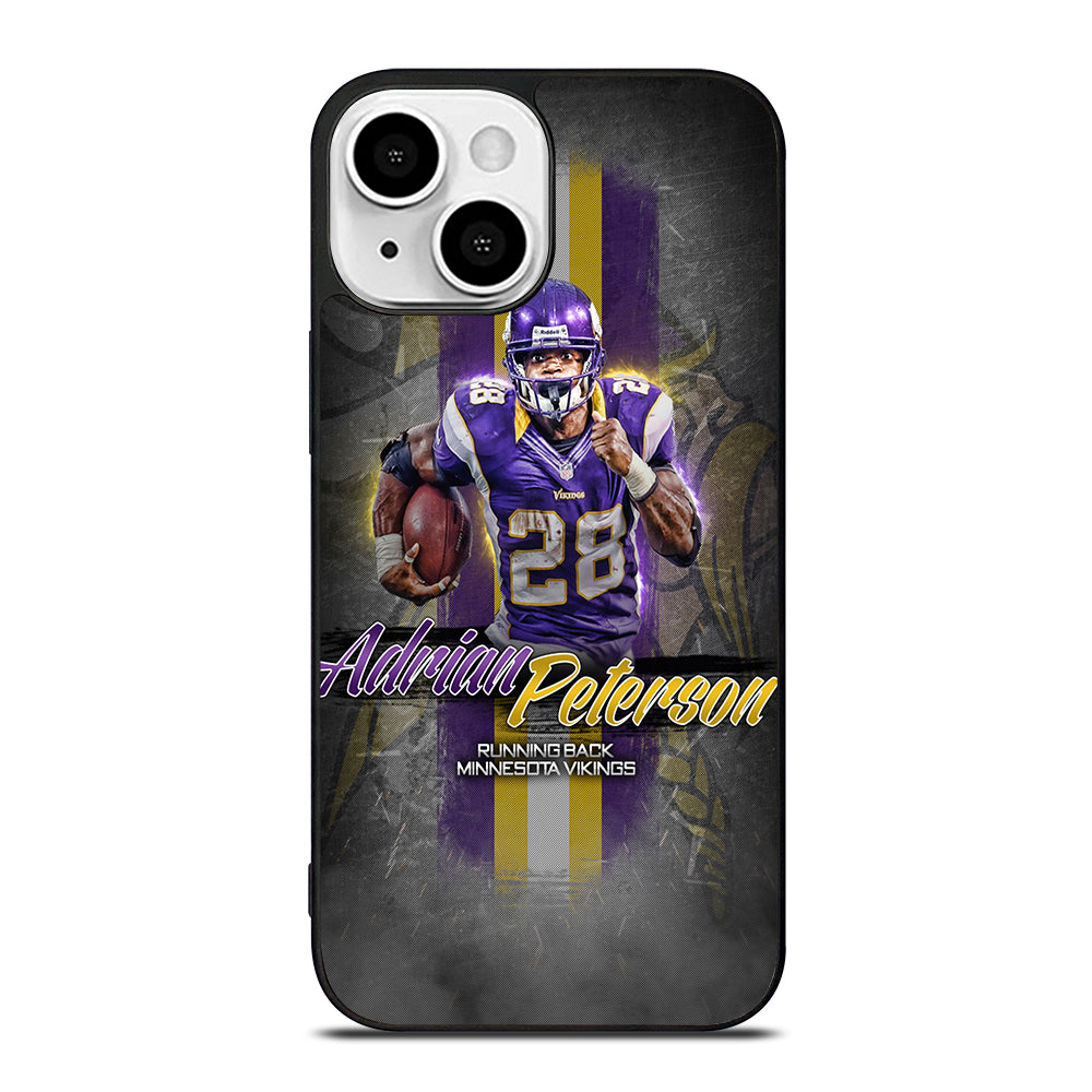 ADRIAN PETERSON 28 FOOTBALL iPhone 13 Mini Case Cover