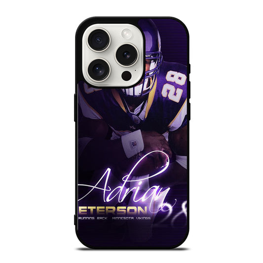ADRIAN PETERSON FOOTBALL PLAYER iPhone 15 Pro Case Cover