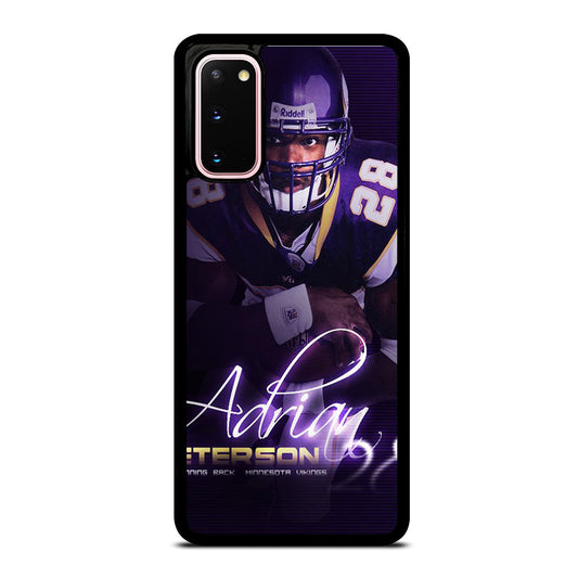 ADRIAN PETERSON FOOTBALL PLAYER Samsung Galaxy S20 Case Cover