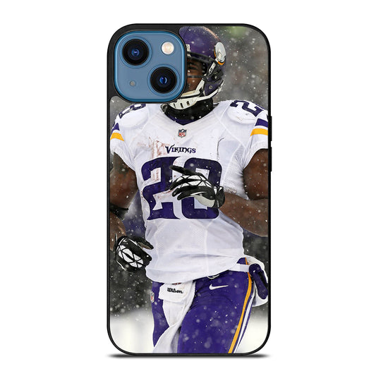 ADRIAN PETERSON VIKINGS MINNESOTA iPhone 14 Case Cover