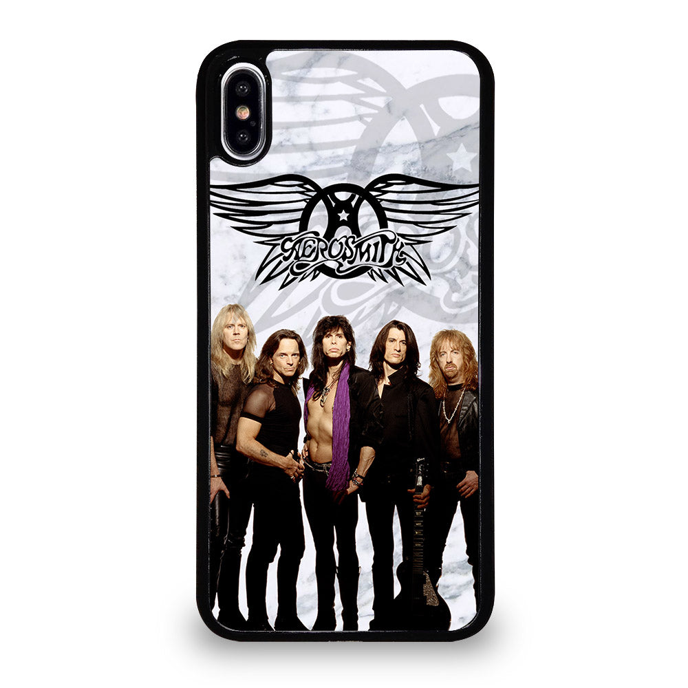 AEROSMITH ROCK BAND MARBLE iPhone XS Max Case Cover