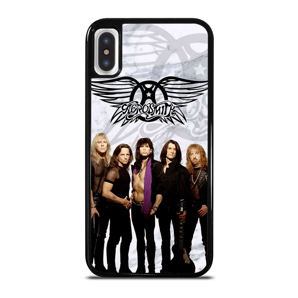 AEROSMITH ROCK BAND MARBLE iPhone X / XS Case Cover