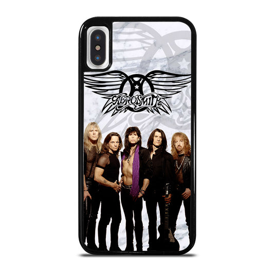 AEROSMITH ROCK BAND MARBLE iPhone X / XS Case Cover