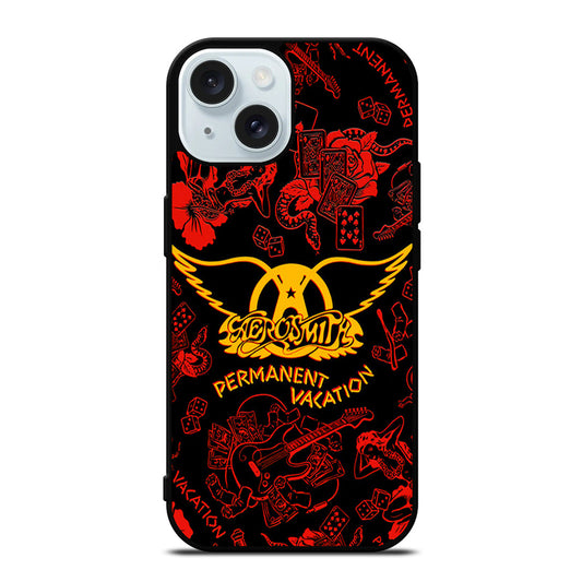 AEROSMITH PERMANENT VACATION iPhone 15 Case Cover