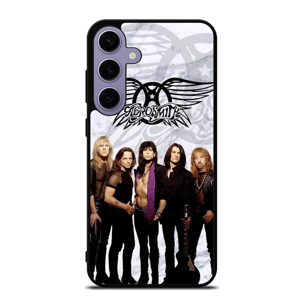 AEROSMITH ROCK BAND MARBLE Samsung Galaxy S24 Plus Case Cover
