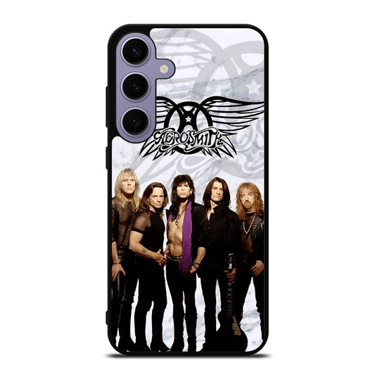 AEROSMITH ROCK BAND MARBLE Samsung Galaxy S24 Plus Case Cover