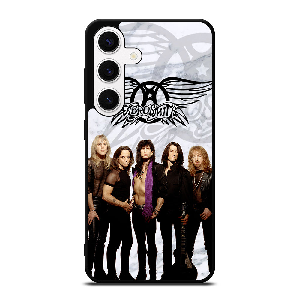 AEROSMITH ROCK BAND MARBLE Samsung Galaxy S24 Case Cover