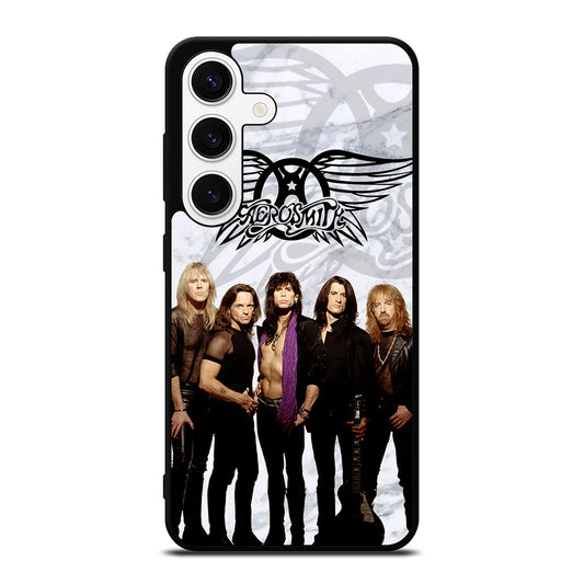 AEROSMITH ROCK BAND MARBLE Samsung Galaxy S24 Case Cover