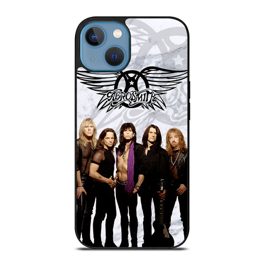 AEROSMITH ROCK BAND MARBLE iPhone 13 Case Cover