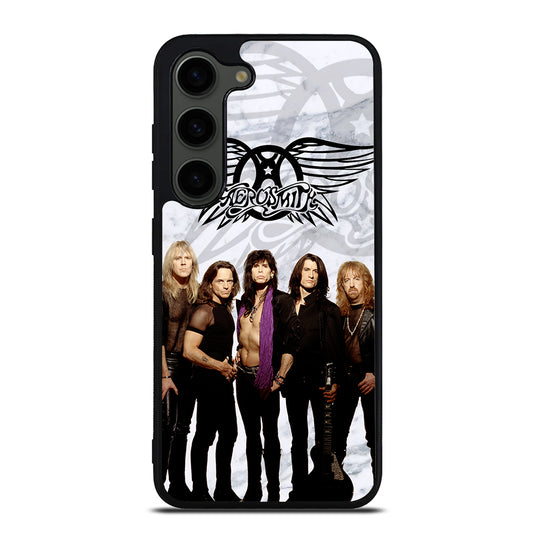 AEROSMITH ROCK BAND MARBLE Samsung Galaxy S23 Plus Case Cover