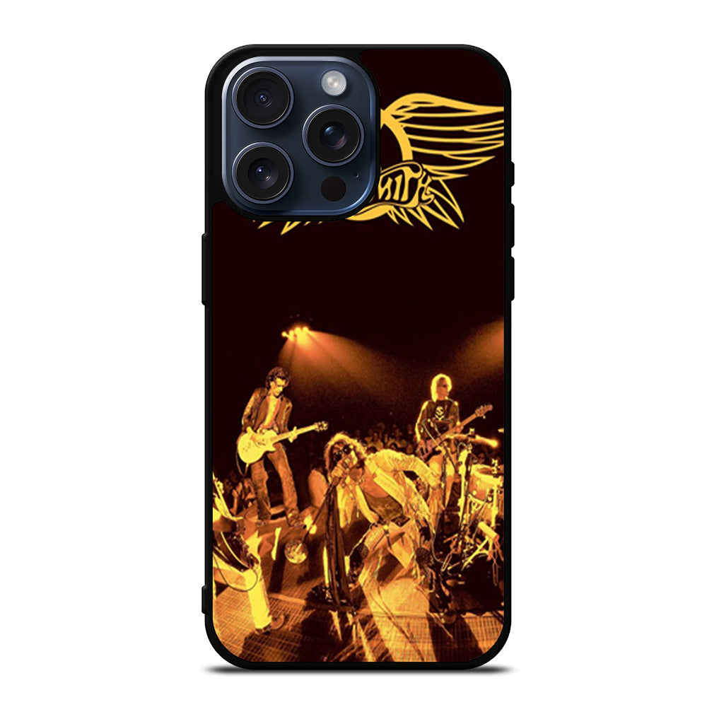 AEROSMITH ROCK BAND SHOW iPhone 15 Pro Max Case Cover