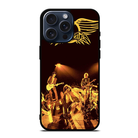 AEROSMITH ROCK BAND SHOW iPhone 15 Pro Max Case Cover