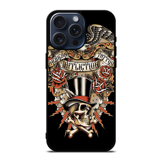 AFFLICTION LOGO 2 iPhone 15 Pro Max Case Cover