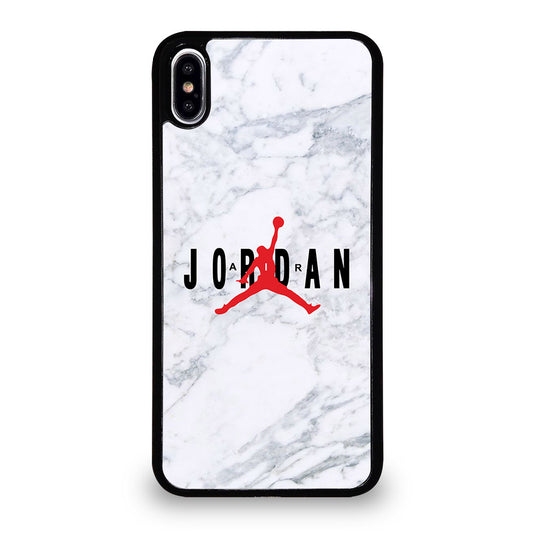 AIR JORDAN MARBLE LOGO iPhone XS Max Case Cover