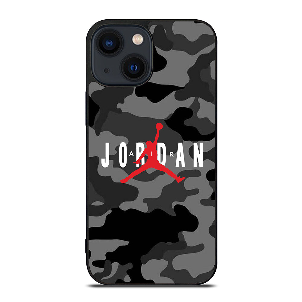 AIR JORDAN CAMO 1 iPhone 14 Plus Case Cover