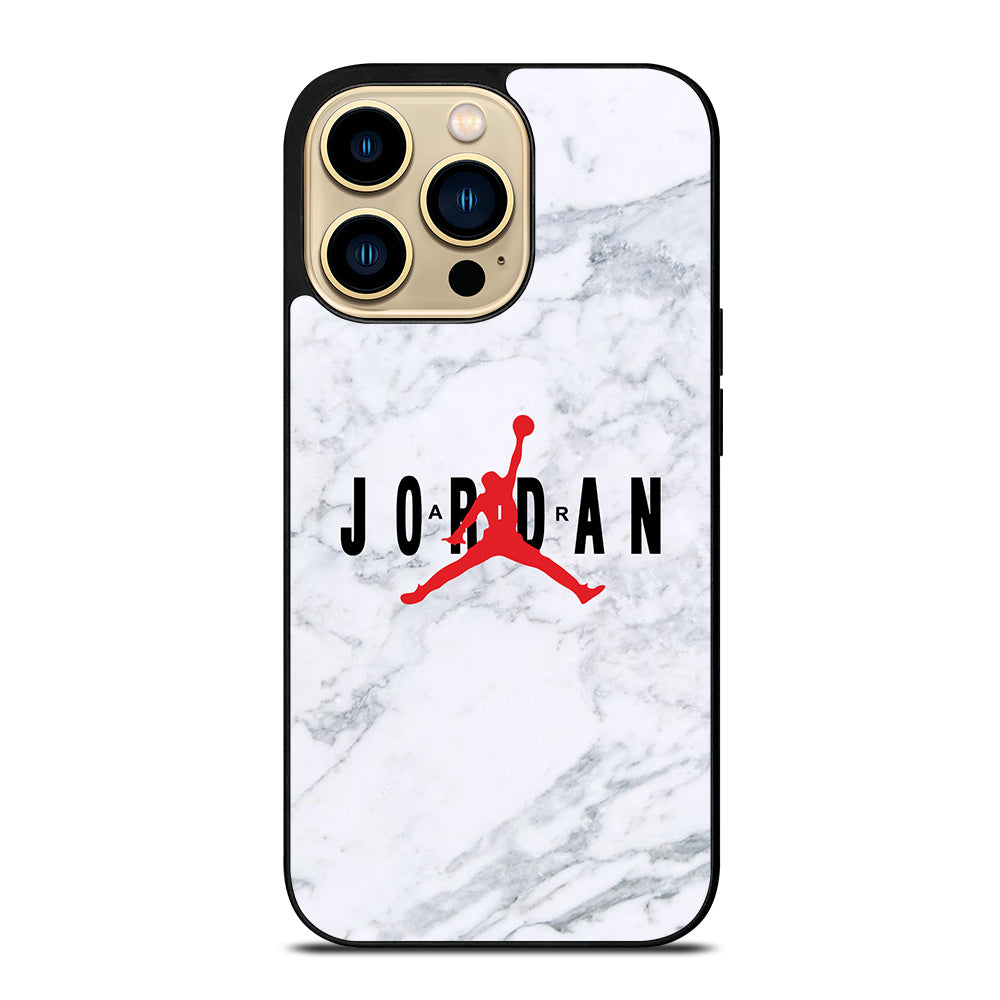 AIR JORDAN MARBLE LOGO iPhone 14 Pro Max Case Cover
