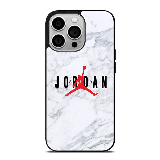 AIR JORDAN MARBLE LOGO iPhone 14 Pro Case Cover