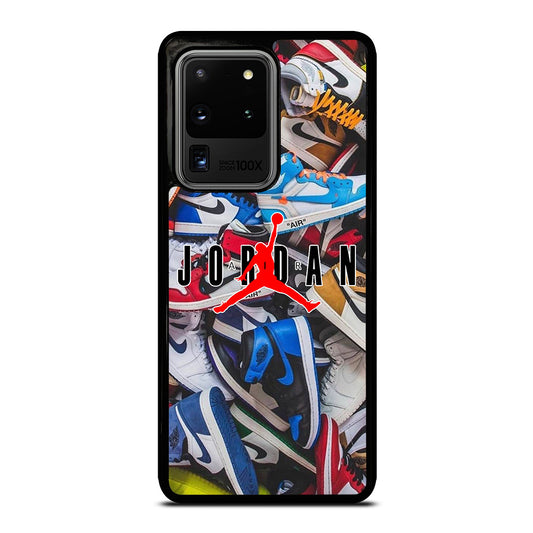 AIR JORDAN SHOES PATTERN LOGO Samsung Galaxy S20 Ultra Case Cover