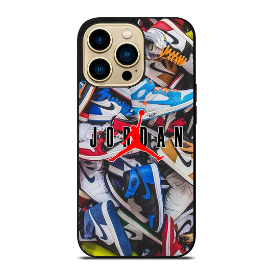 AIR JORDAN SHOES PATTERN LOGO iPhone 14 Pro Max Case Cover