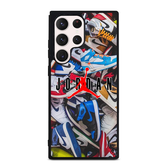 AIR JORDAN SHOES PATTERN LOGO Samsung Galaxy S23 Ultra Case Cover