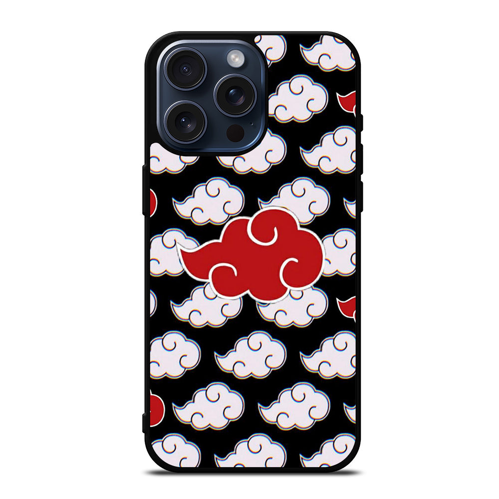 AKATSUKI CLOUDS NARUTO 2 iPhone 15 Pro Max Case Cover