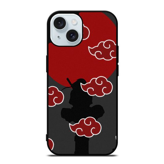 AKATSUKI CLOUDS NARUTO 3 iPhone 15 Case Cover