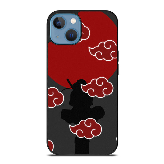 AKATSUKI CLOUDS NARUTO 3 iPhone 13 Case Cover