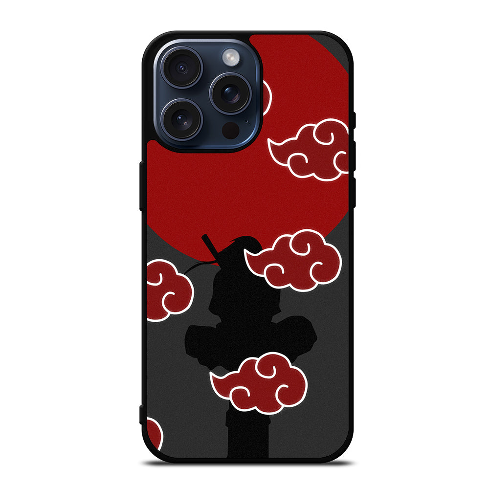 AKATSUKI CLOUDS NARUTO 3 iPhone 15 Pro Max Case Cover