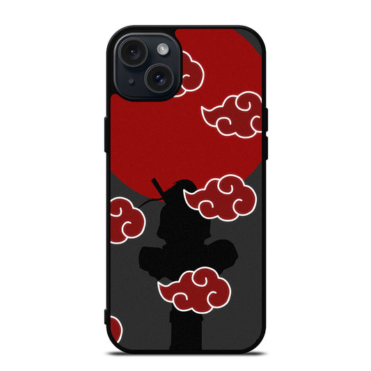 AKATSUKI CLOUDS NARUTO 3 iPhone 15 Plus Case Cover