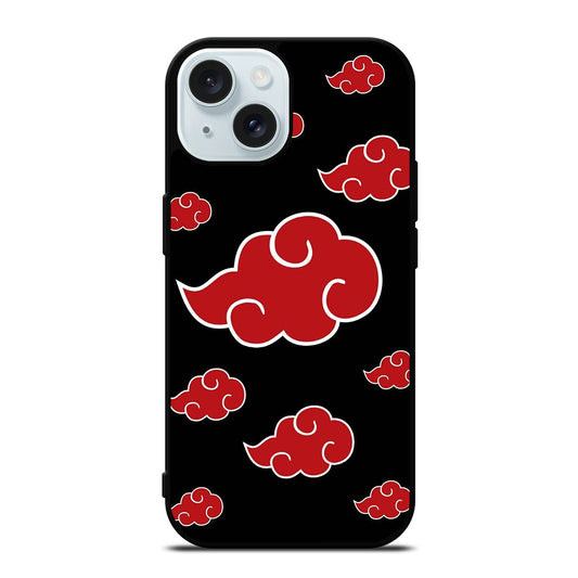 AKATSUKI CLOUDS NARUTO iPhone 15 Case Cover