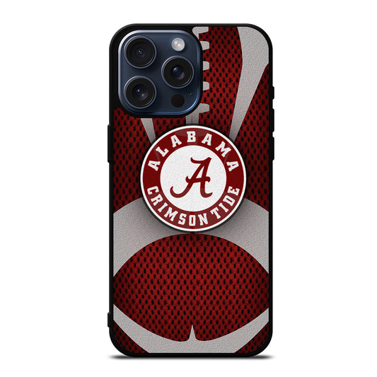 ALABAMA CRIMSON TIDE NFL LOGO 3 iPhone 15 Pro Max Case Cover