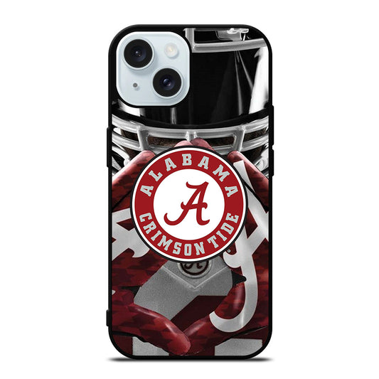 ALABAMA CRIMSON TIDE NFL LOGO 4 iPhone 15 Case Cover