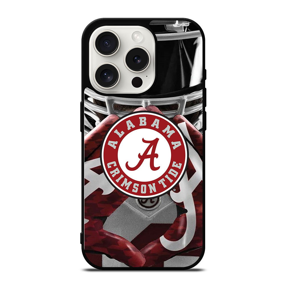 ALABAMA CRIMSON TIDE NFL LOGO 4 iPhone 15 Pro Case Cover