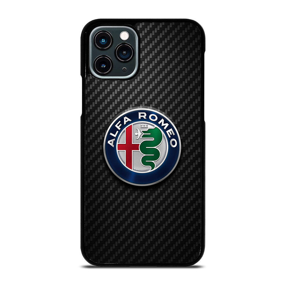 ALFA ROMEO CARBON EMBLEM iPhone 11 Pro Case Cover