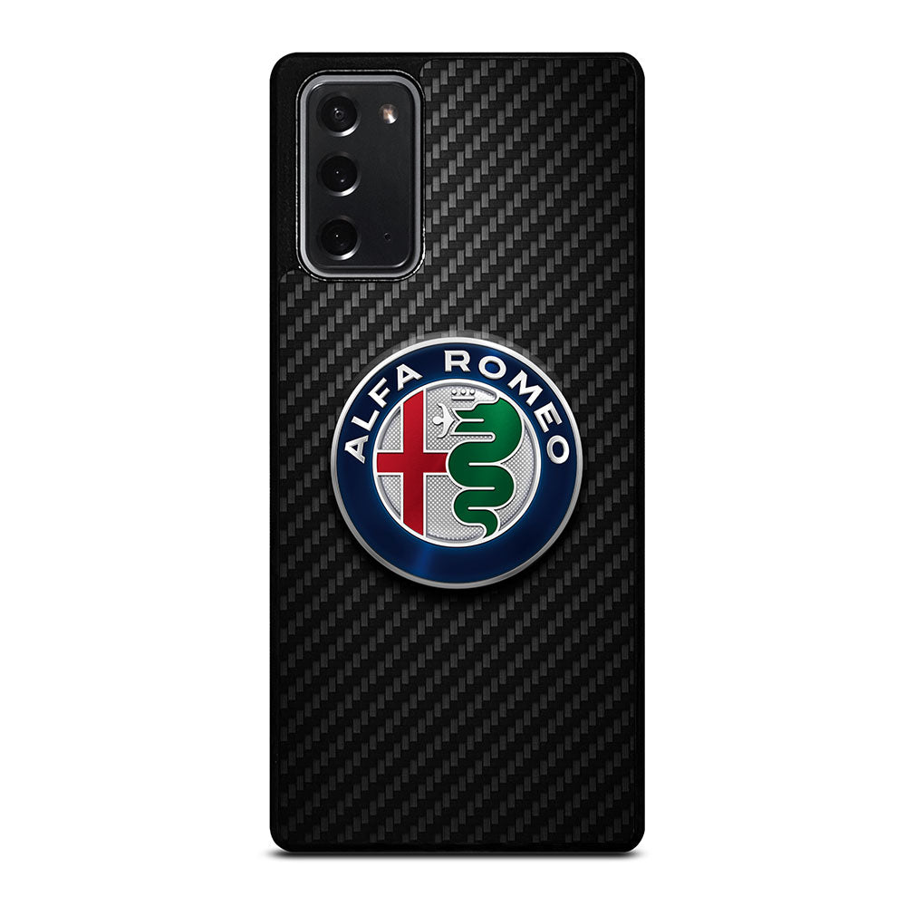 ALFA ROMEO CARBON EMBLEM Samsung Galaxy Note 20 Case Cover
