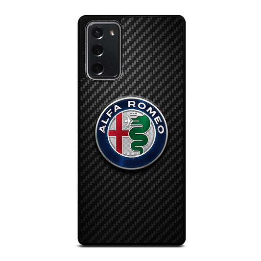 ALFA ROMEO CARBON EMBLEM Samsung Galaxy Note 20 Case Cover