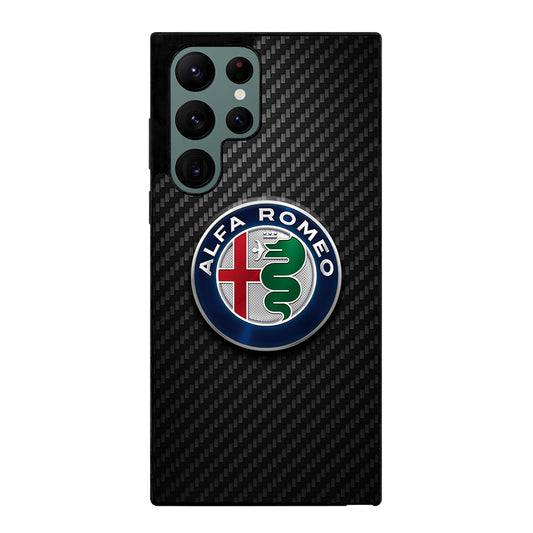 ALFA ROMEO CARBON EMBLEM Samsung Galaxy S22 Ultra Case Cover