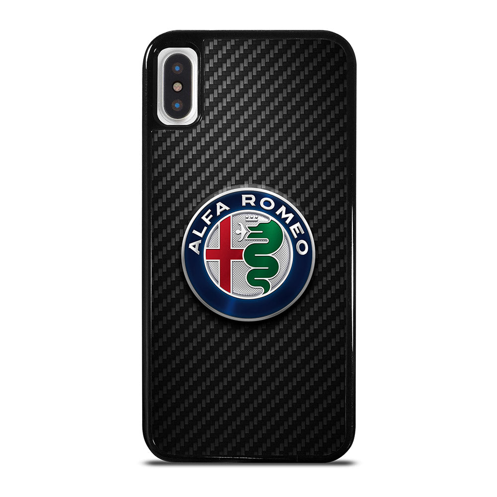 ALFA ROMEO CARBON EMBLEM iPhone X / XS Case Cover