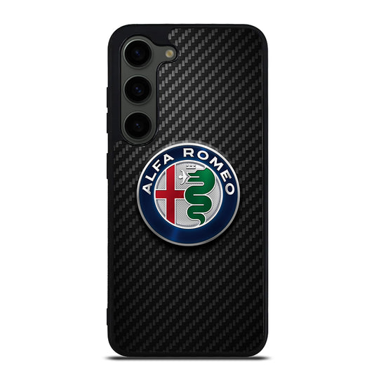 ALFA ROMEO CARBON EMBLEM Samsung Galaxy S23 Plus Case Cover