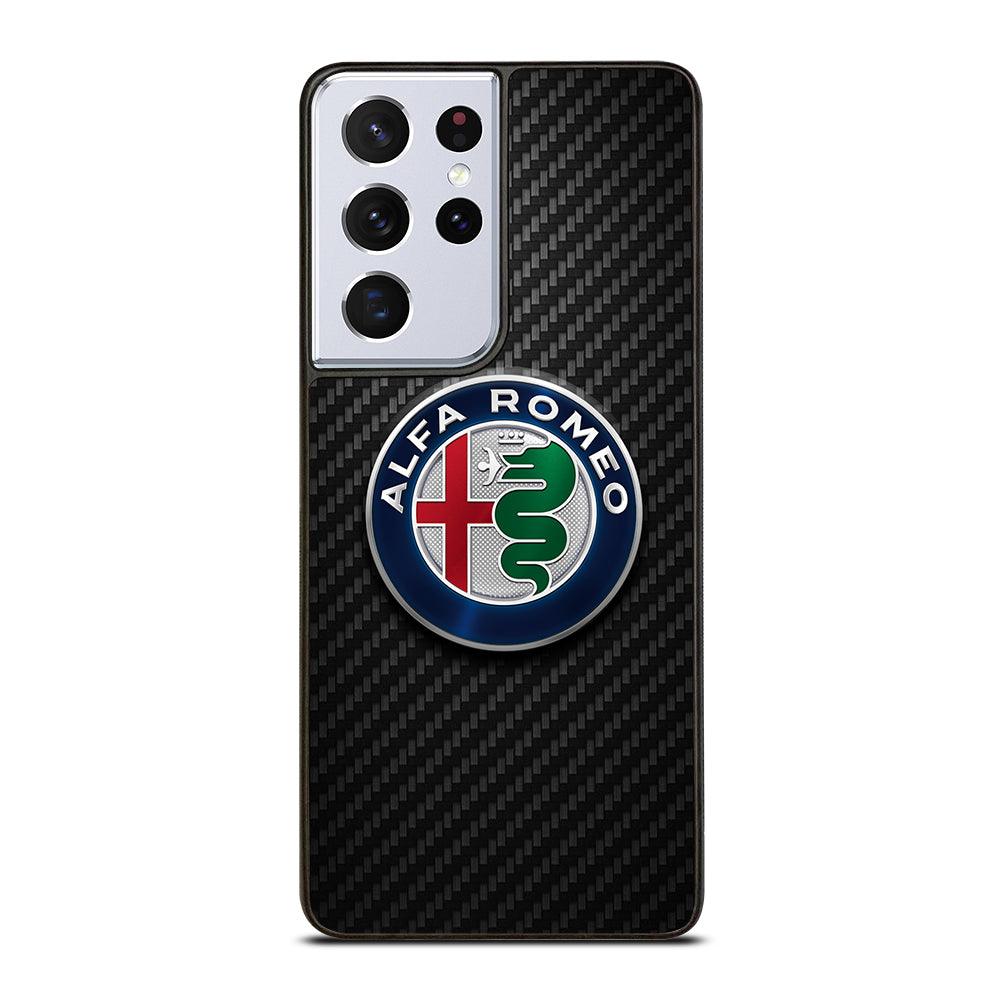 ALFA ROMEO CARBON EMBLEM Samsung Galaxy S21 Ultra Case Cover