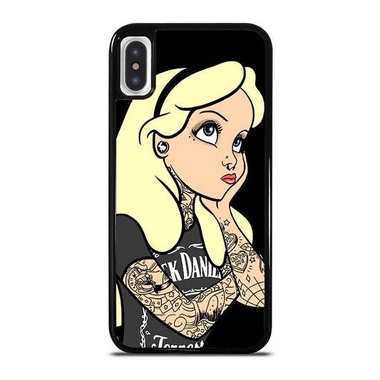 ALICE IN WONDERLAND BAD GIRL iPhone X / XS Case Cover